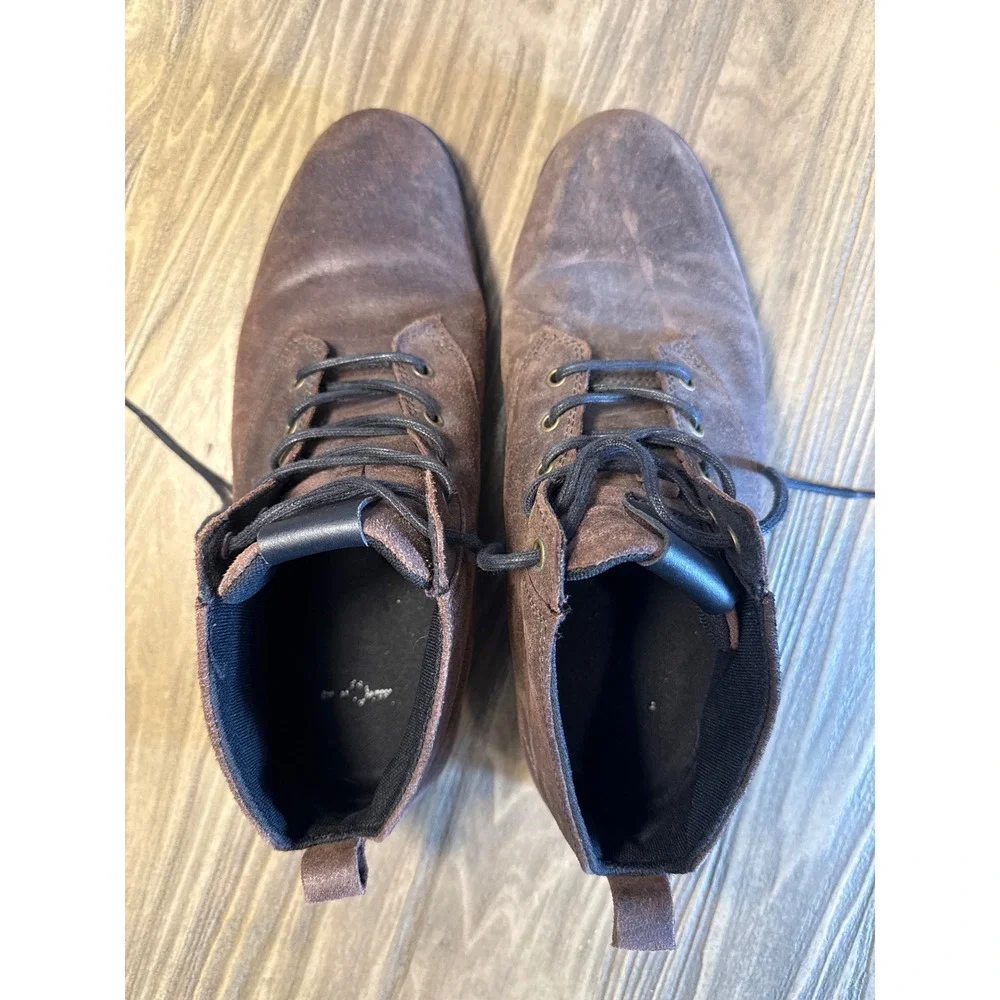 Creative Recreation Kaplan Mid Boots Mens 10.5 Chocolate Brown Leather Chukka